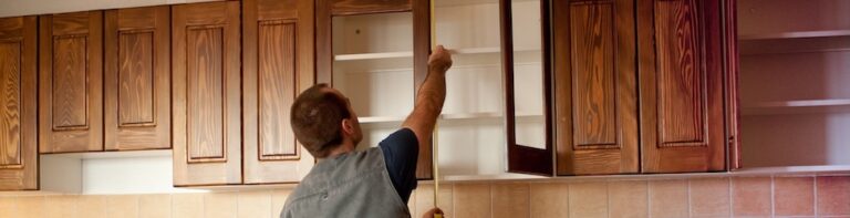 custom kitchen cabinet install